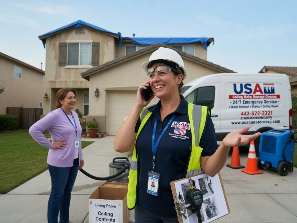 Ceiling Water Damage Restoration Vandalia, MI FAQs